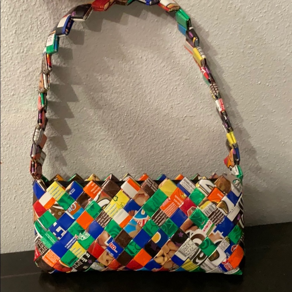 NWOT Candy Wrapper Clutch